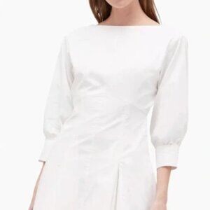 NWT Hill House The Aveline Dress White SMALL